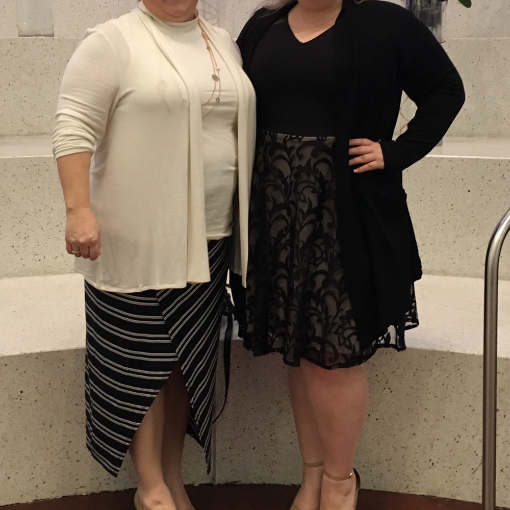 Black Cap Sleeve Dress